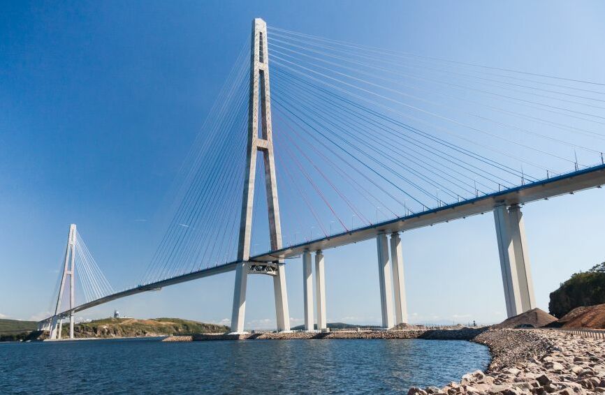 Картина на холсте Мост, арт hd1595101